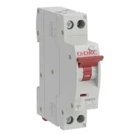 YON max MDR, 1P+N, 10mA, 6A, 6kA, А (MDR32N-1N1C6-A). Компактный автоматический выключатель дифференциального тока. ДКС