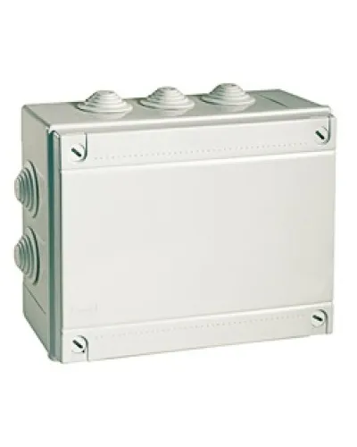 Коробка ответвительная с кабельными вводами IP55, 150х110х70 (54000). Коробка ответвительная. ДКС в Саратове