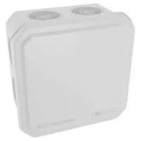 Коробка ответвительная с кабельными вводами IP55, 100х100х50 (53800). Коробка ответвительная. ДКС