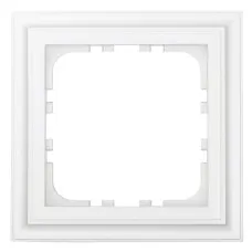 Рамка 1-постовая, белый LK80 CLASSIC (894104-1). Рамка. Экопласт