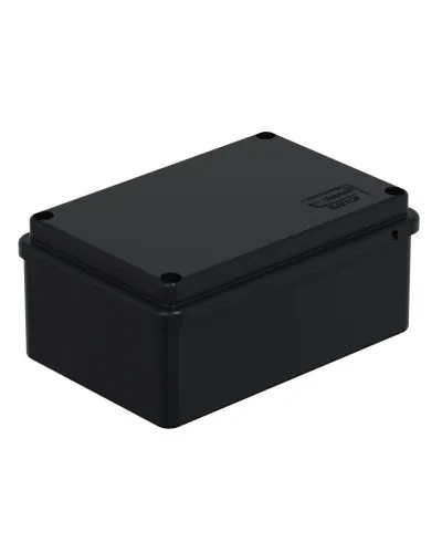 Коробка BJB/JBS120 120х80х50, IP56, черная (44058BL-1). Коробка монтажная. Экопласт в Саратове