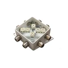 КМ-О (12к*6,0)-IP66-120х120, два ввода: Коробка монтажная огнестойкая
