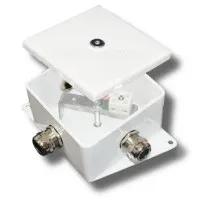 КМ-О (2к*6,0)-IP66-100х100, два ввода: Коробка монтажная огнестойкая