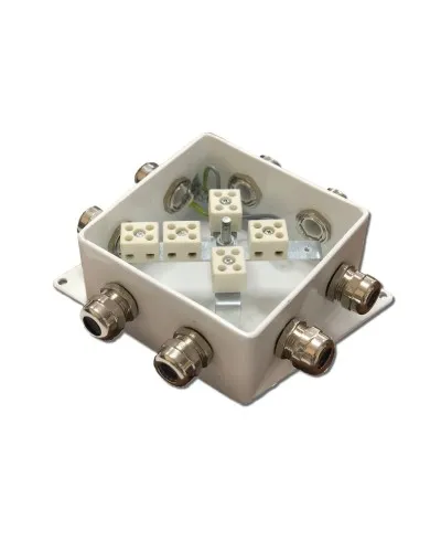 КМ-О (10к*6,0)-IP66-120х120, четыре ввода. Коробка монтажная огнестойкая. Гефест в Саратове