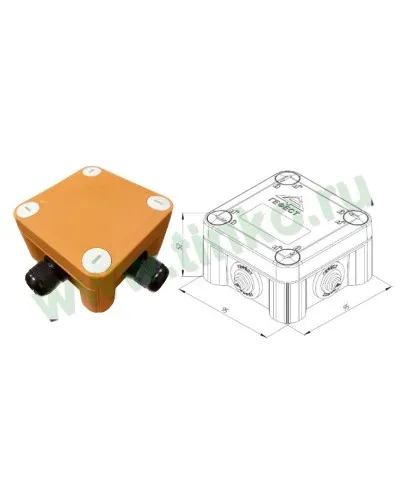 КМ-О-1010(П)(8к)-IP66(П6-12): Коробка монтажная огнестойкая в Саратове