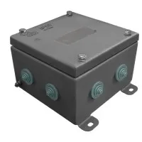 КМ-А-1515 IP55 нержавеющая сталь со смотровым окном. Коробка монтажная распределительная. Гефест