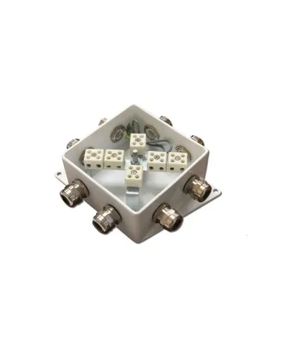 КМ-О (12к*6,0)-IP66-120х120, четыре ввода: Коробка монтажная огнестойкая в Саратове