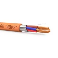 КПСЭнг(А)-FRHF 1х2х0,35 (ИВКЗ). Кабель для систем ОПС и СОУЭ огнестойкий, не поддерживающий горения, экранированный. ИВКЗ