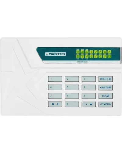 W500RL+ Optima. Объектовый прибор с встроенными GSM, РПП Ладога-РК/Ладога-РК+, и проводными шлейфами. Проксима в Саратове