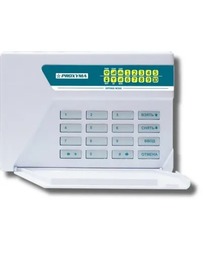W500BL Optima. Объектовый прибор с встроенными GSM, РПП БРИЗ и Ладога-РК и проводными шлейфами. Проксима в Саратове