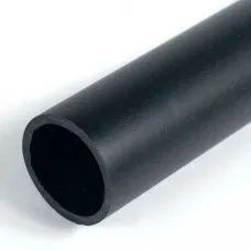 Труба ПНД гладкая 3-х метровая тяжелая D40 черная (3,7мм) (PR14.0104). Труба гладкая жесткая. Промрукав