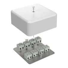 Коробка огнестойкая 103х103х45 (латунь) (40-0470-FR2.5-16-Е60). Коробка огнестойкая для открытой установки. Промрукав