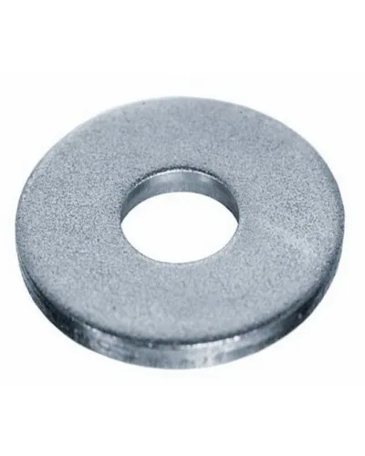Шайба с широкими полями (кузовная) оцинкованная M6 (DIN 9021) (100 шт) (PR08.2377). Шайба с широкими полями. Промрукав в Саратове