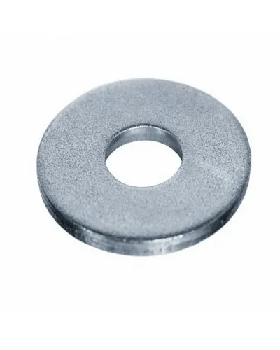 Шайба с широкими полями (кузовная) оцинкованная M12 (DIN 9021) (100 шт) (PR08.3927). Шайба с широкими полями. Промрукав в Саратове