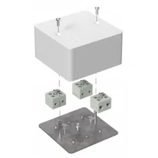 Коробка огнестойкая 103х103х45 (40-0470-FR2.5-6). Коробка огнестойкая для открытой установки. Промрукав