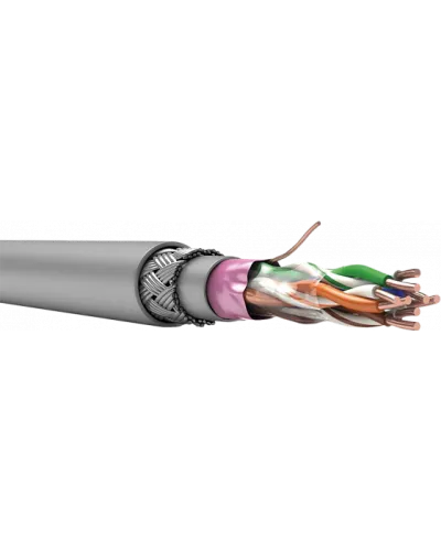TechnoLAN F/UTP SWA PS Cat 5e ZH нг(A)-HF 2x2x0,52. Кабель «витая пара» (LAN) для структурированных систем связи. СПКБ-Техно в Саратове