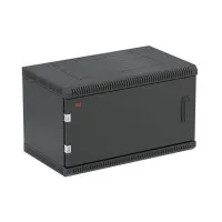 ШТ-НСр-6U-600-650-М-Ч (130411-01833). Шкаф телекоммуникационный 19 настенный 6U. ССД (Связьстройдеталь)