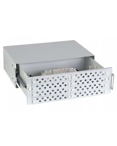 ШКОС-ВП-3U/4-96-FC/ST~-(корпус)~(130304-01054). Кросс оптический 19. ССД (Связьстройдеталь) в Саратове